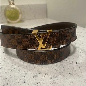 Louis Vuitton LV Belt Brown